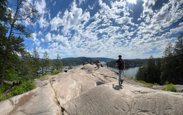 Quarry Rock，天空好美，好遼闊