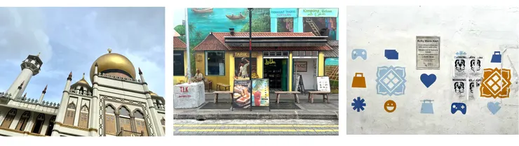 蘇丹回教堂 / 阿拉伯街壁畫 / 巷弄隨拍