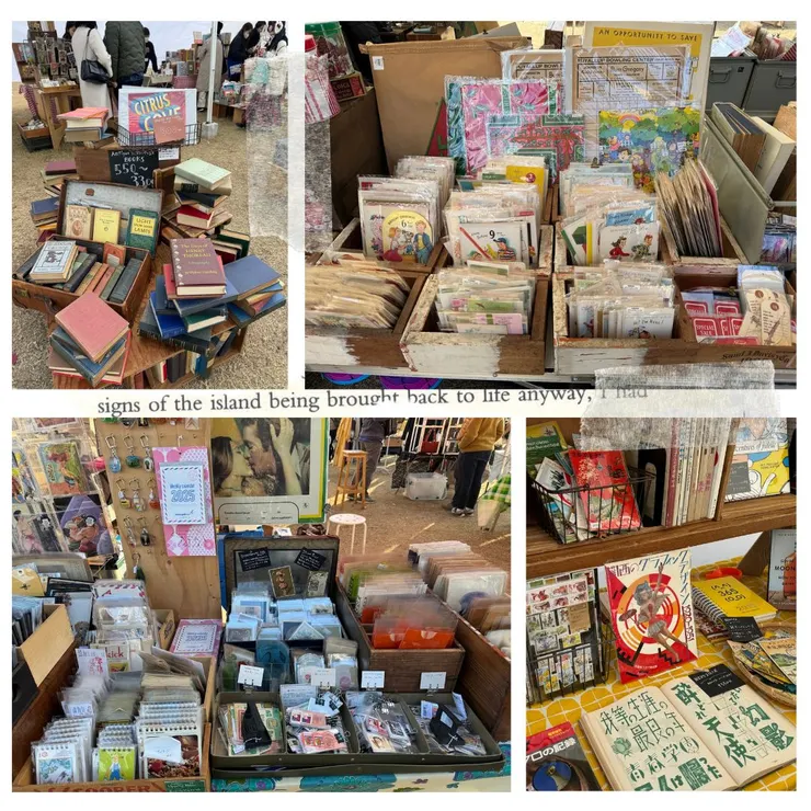 西式的復古郵票、賀卡和海報等，需要花時間慢慢探索