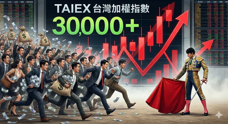 投資人前仆後繼湧進股市，共同堆高這歷史性的一刻，但風險呢？