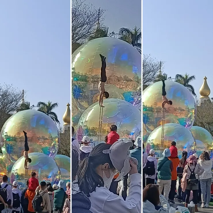 很厲害的表演,感覺到最後一層,體力有點撐不住,又或者說是故意的