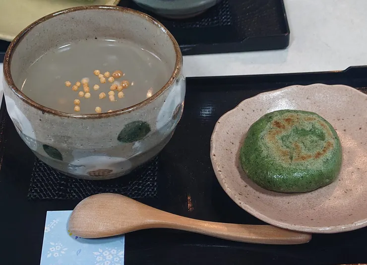 長谷寺名物，草餅