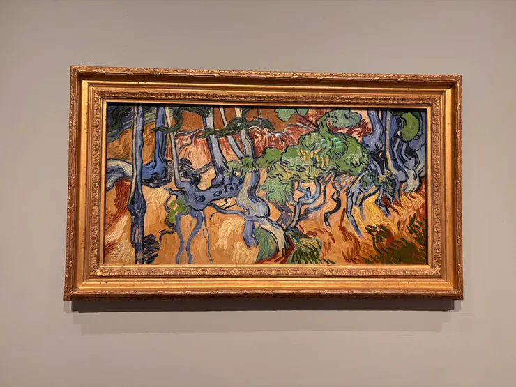 《樹根》，1890年7月