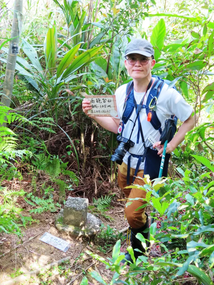 ▲14:05獅球嶺西砲台山。