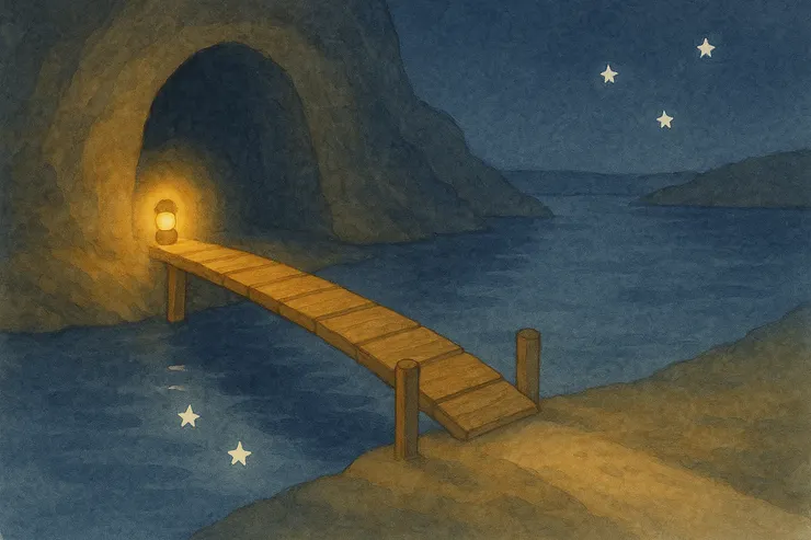 短息作橋，重話先過水。