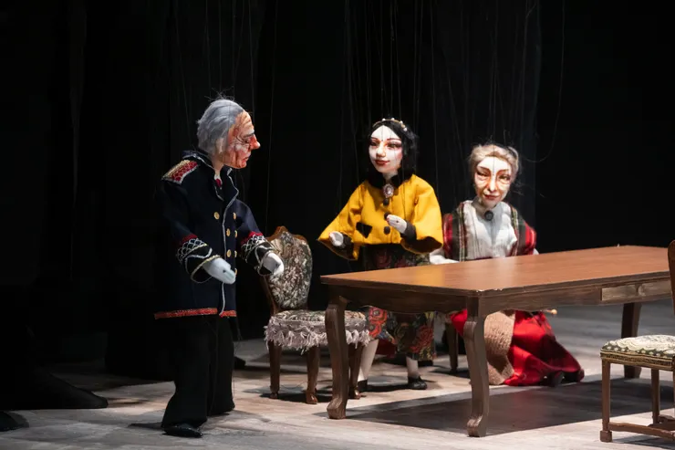 日本結城座《變身》