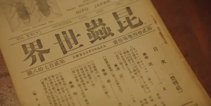 《昆蟲世界》鹿野忠雄