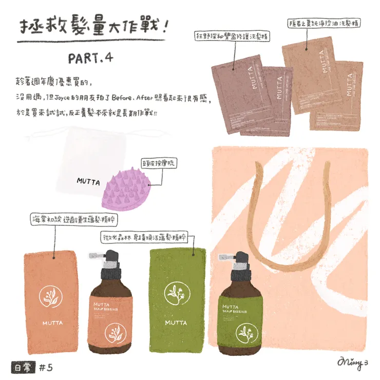 Mutta沐塔的超能蘊髮系列