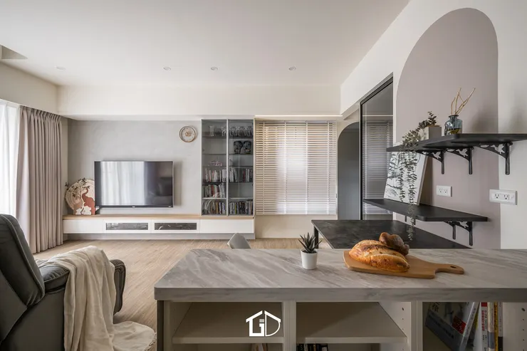 矩設計|言若|客廳