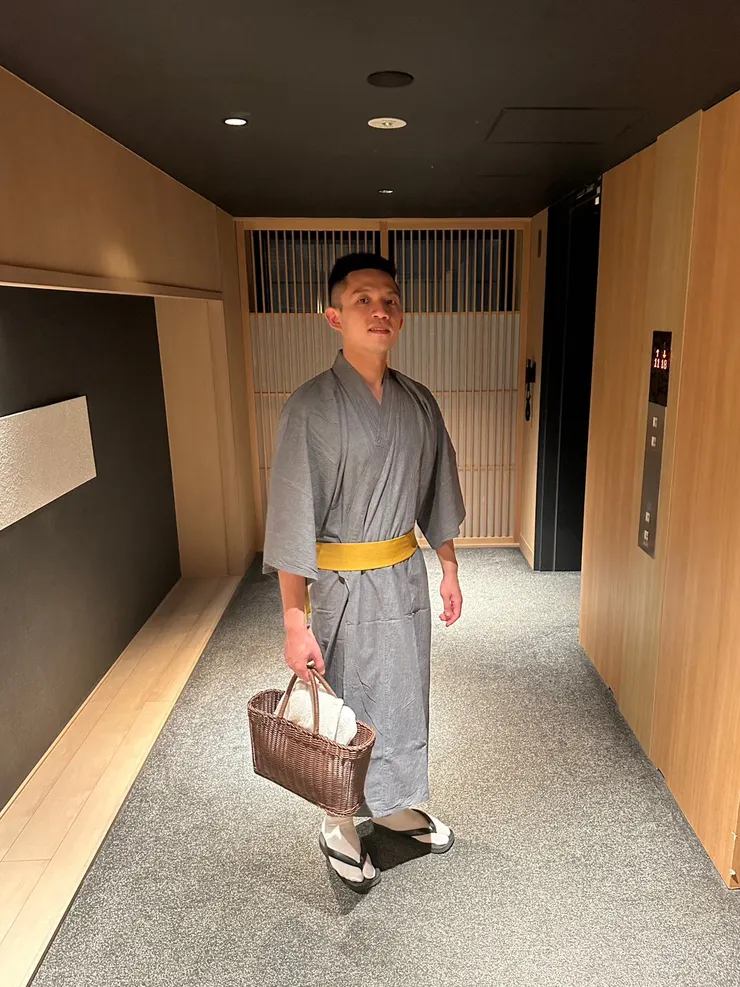 浴衣跟澡堂是我對於日本住宿很重要的KPI