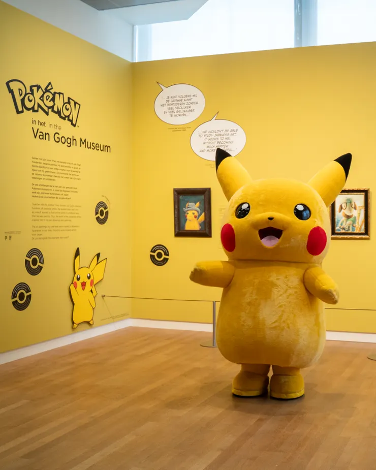 圖片來源:Van Gogh Museum&Pokemon