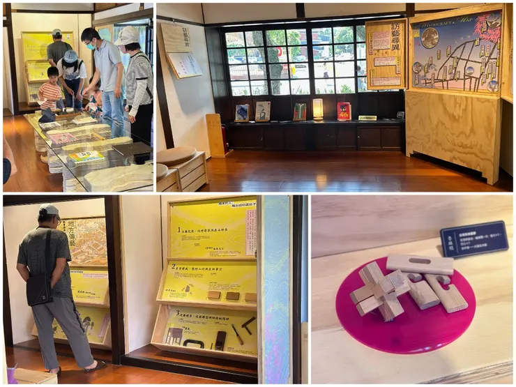 壹號館內有許多木藝歷史與工藝品展覽