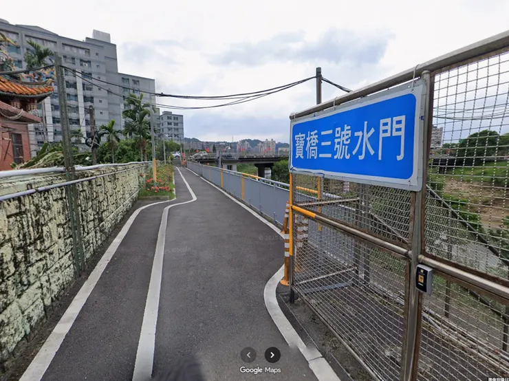 寶橋三號水門為昔日渡口