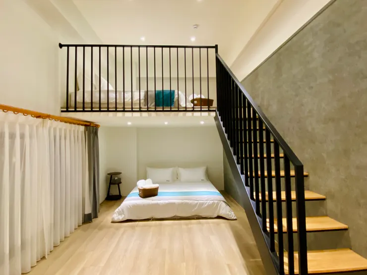 ▲ 能讓孩童上上下下嬉戲、奔跑的安心空間