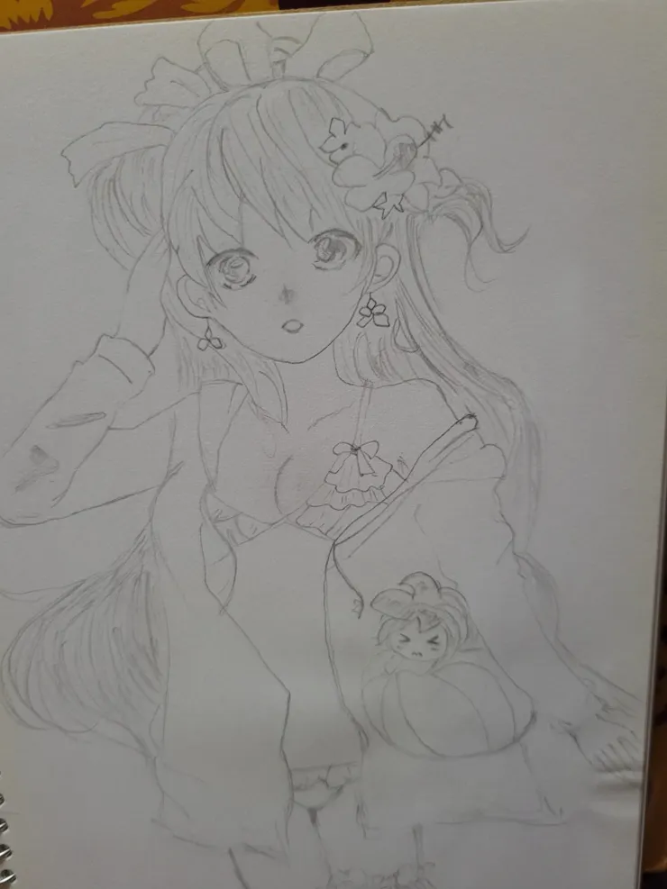 〔魔女異聞錄〕手遊角色自修版。原版臉太消瘦