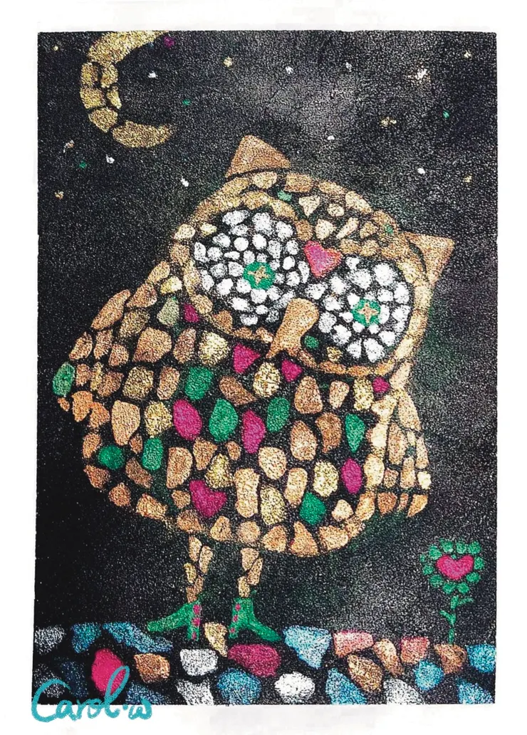 貓頭鷹_by Carol.w