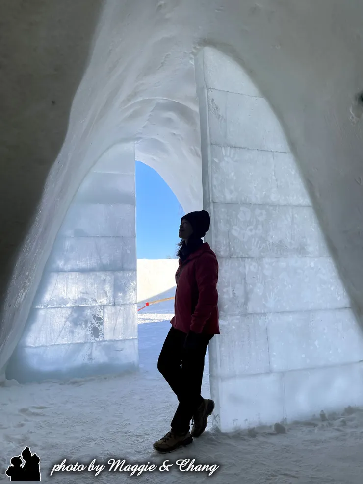 走進童話世界裡的冰雪隧道 ❄️ 在 Kemi 的雪堡中,每一步都像是踏進北國傳說。