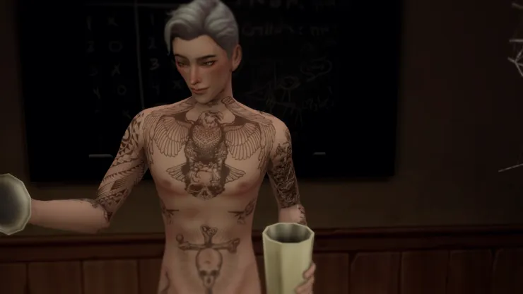 其實不穿衣服做事情還挺舒服的，反正室友們也跟我一樣，似乎沒什麼關係