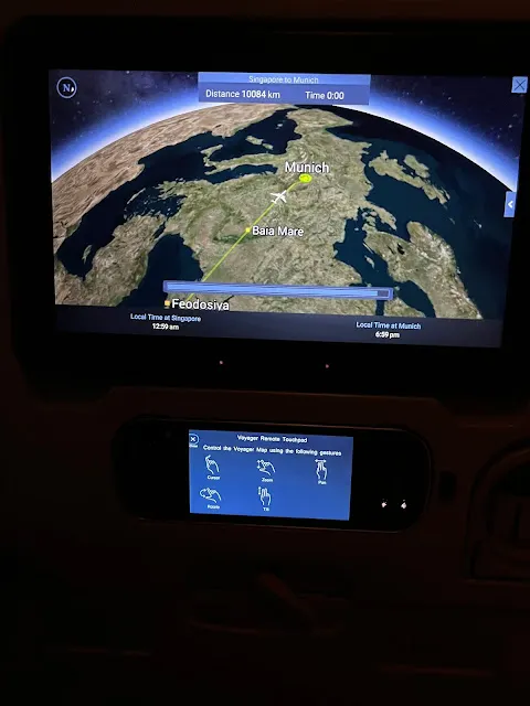 飛行日記(58) 新加坡航空 新加坡SIN - 慕尼黑MUC SQ328