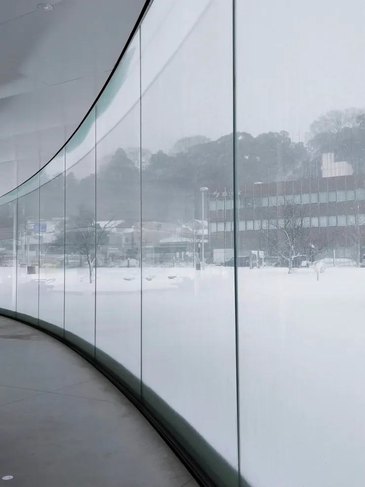 外頭真的是下大雪