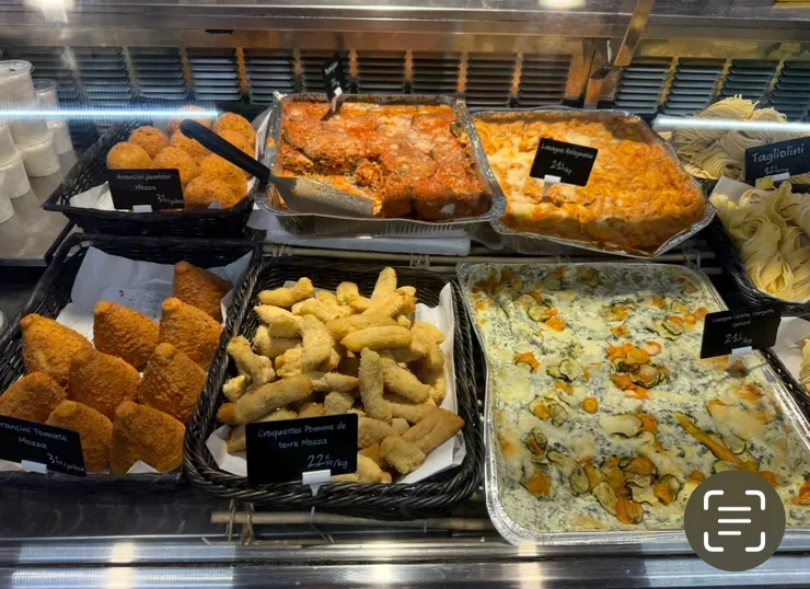 看起來溼軟的麵糊是好吃的千層麵食