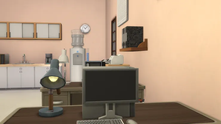 一抬頭便看到時鐘，準時下班最重要！