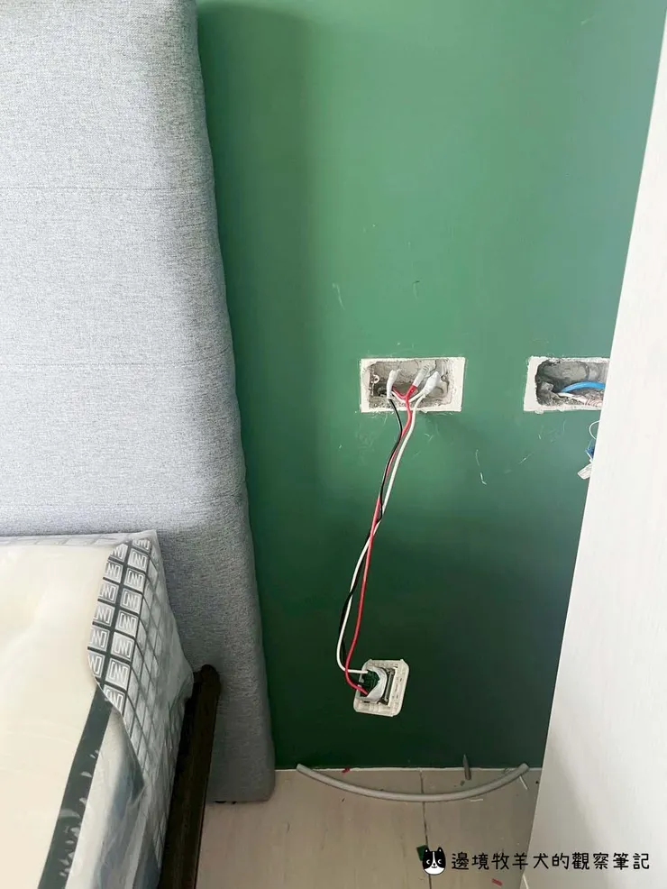 幸好有朋友幫忙延長電線