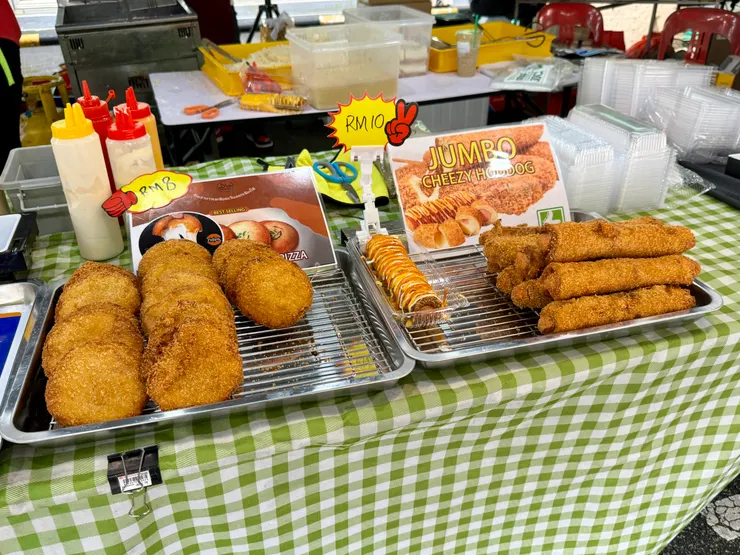 起司餅和起司香腸