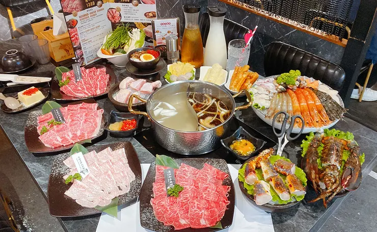 【武鶴和牛火鍋-吉林總店】A5和牛吃到飽、鱈場蟹腳吃到飽,送波士頓龍蝦│台北火鍋吃到飽推薦