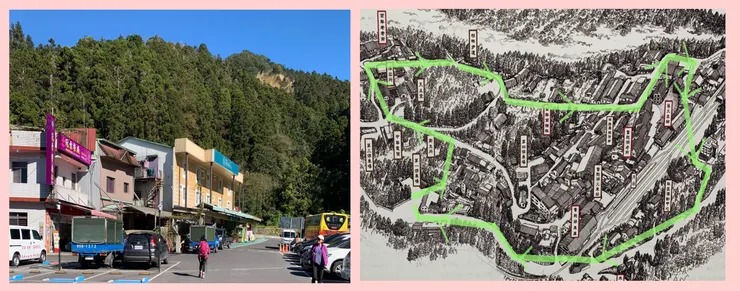 第一停車場以及這次的路線