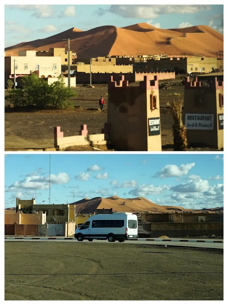 沙漠區很多古堡飯店