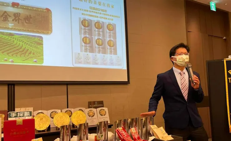 徐敬欽積極推廣茶文化