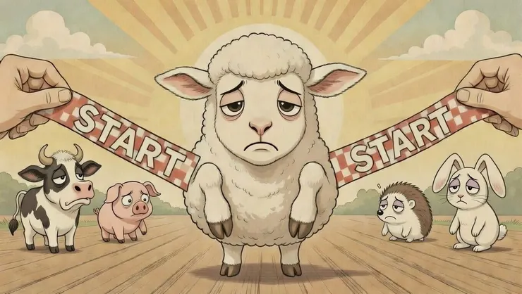 父母無意間的比較，在上升牡羊的心裡種下競爭種子。