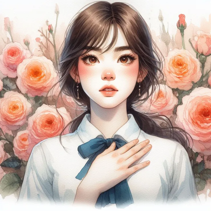 心要像紅玫瑰般熱烈無比