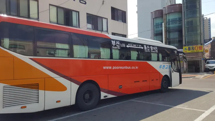 從釜山老圃洞搭乘