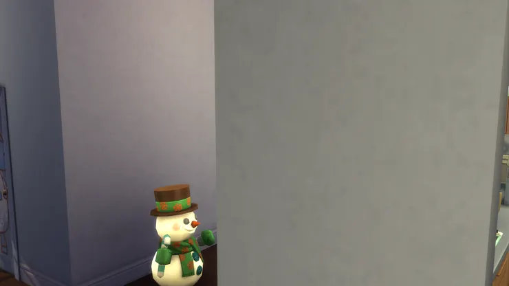 有了雪人，完全不同了！