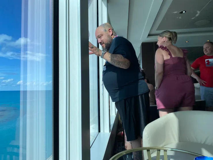 觀看遲到奔跑的人們