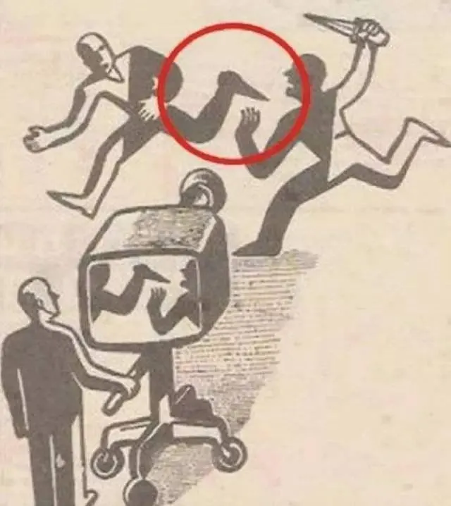 常被用來講表象及真相的圖片。(取自網路)