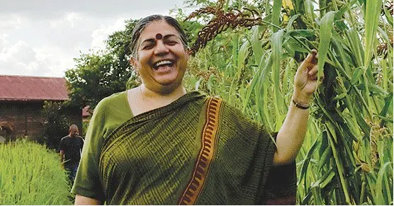 ▲Vandana Shiva。（Suzanne Lee 攝）