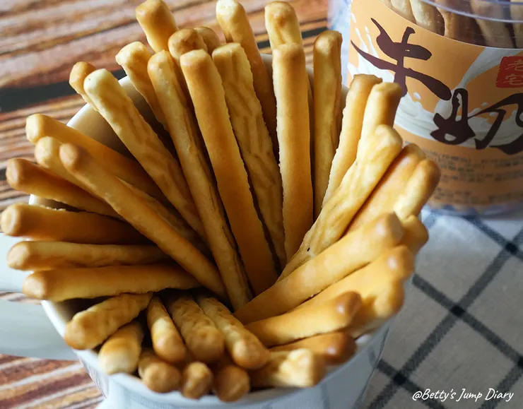 ▲老宅-牛奶風味棒/圖片來源：Betty's Jump Diary