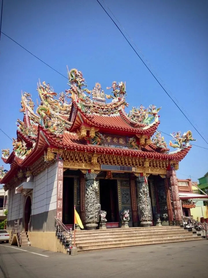 北溪村的居民信仰中心「龍安宮」