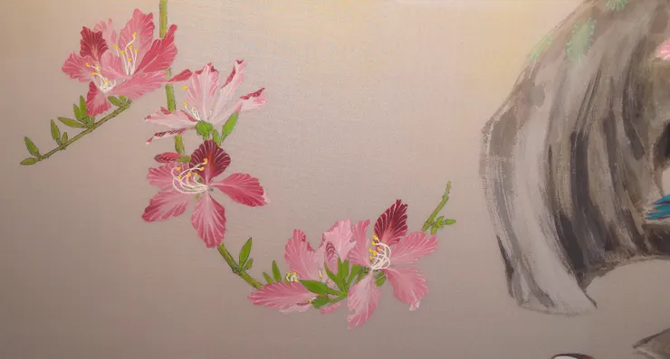 〈暖春三月〉局部－羊蹄甲