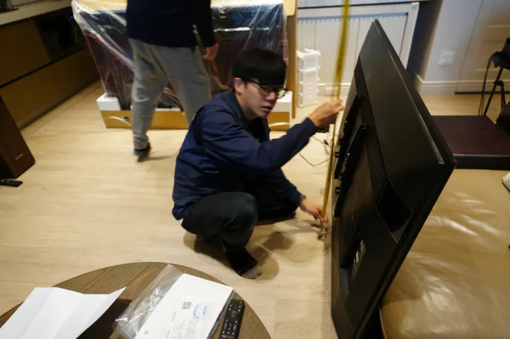 辛苦了師傅,雖然多一台,還是有給應該會的安裝費