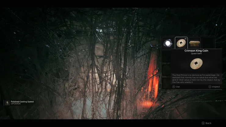 能交付道具的織網，玩家可以嘗試給出不同東西