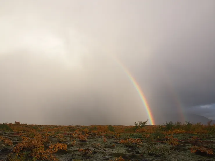 瓦特納冰川的風暴 @秋日冰島