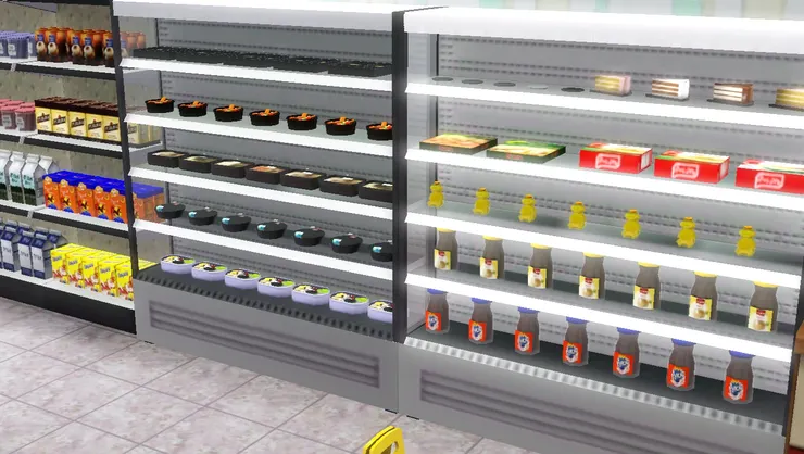 雖然不是每家便利店都有，但面積稍大一點的都會有冷凍櫃。