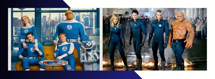 The Fantastic Four Compare