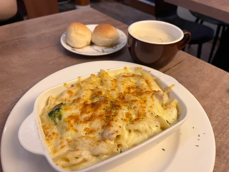 香濃奶油白醬 - 奶油雞肉加焗烤