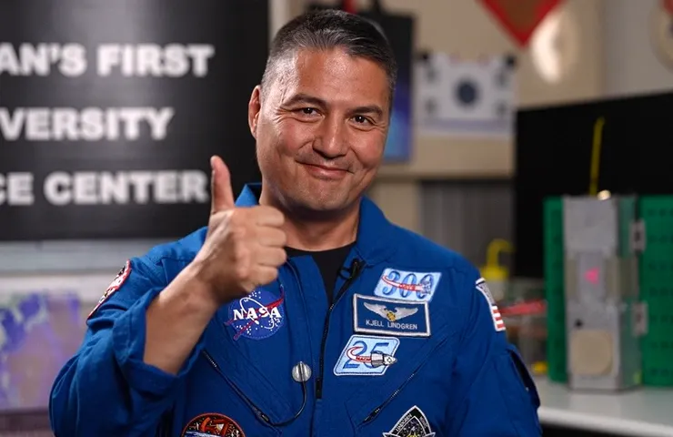 台裔NASA太空人林琪兒醫師（Dr. Kjell Lindgren）22日造訪中央大學參訪與演講，並接受TaiwanPlus專訪。