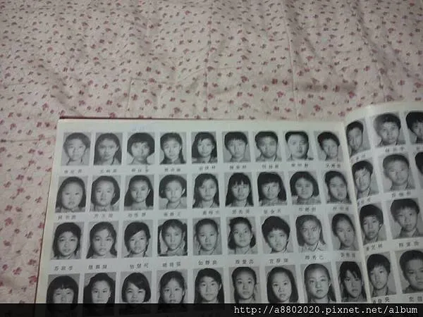 畢業紀念冊(翻拍)